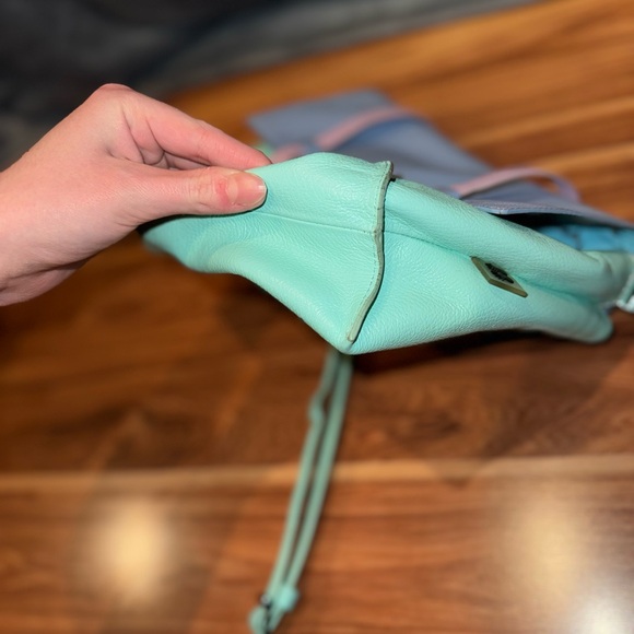 Min and Mon Reversible Messenger Bag, Small with Creature Design - Picture 6 of 7